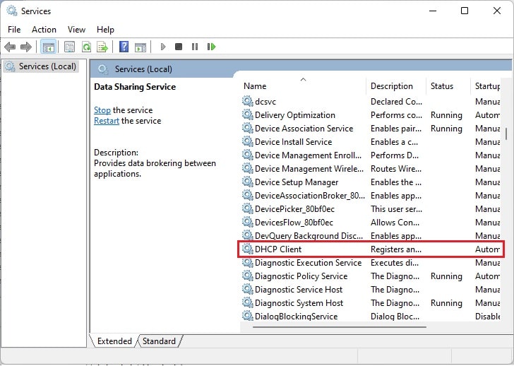 Fix  Windows Could Not Start The DHCP Client Service On Local Computer  12 Possible Ways  - 15