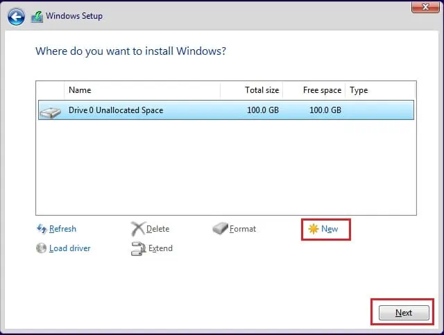 How to Partition a SSD? (Step-By-Step Guide) 60 dirve-0-unallocated-space-new