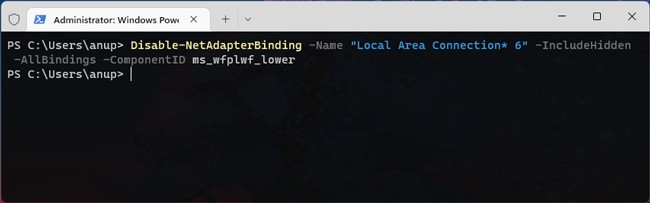 Fixed: A Connection to The Remote Computer Cannot Be Established Error While Using a VPN 4 disable wfp lightweight filter