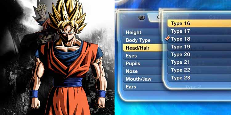 20 Best Character Customization Games 19 dragon ball xenoverse 2 creation screen