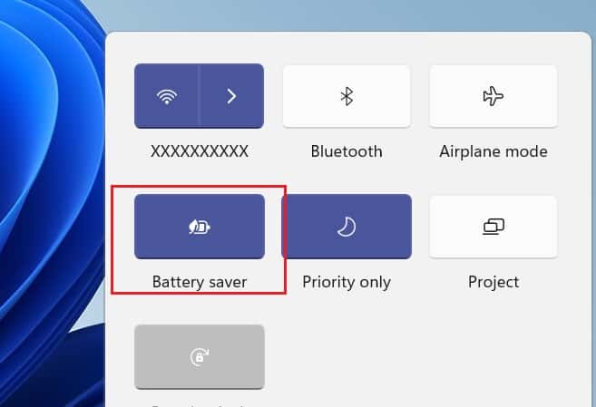 enable battery saver