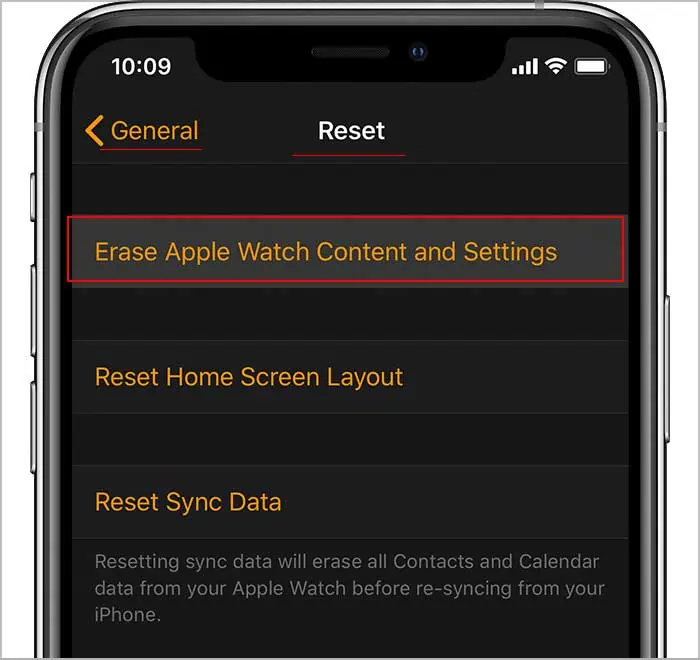 Apple Watch Won’t Swipe Up? Here’s How to Fix It 26 erase-apple-watch-content-and-settings