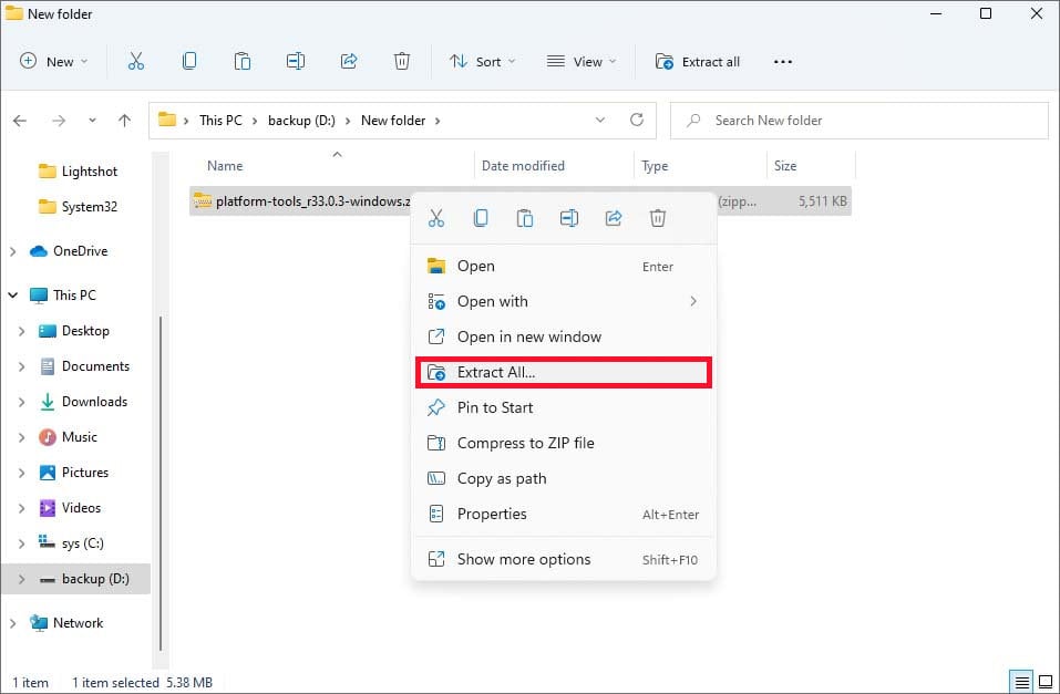 extract-all-the-downloaded-platform-tool-sdk