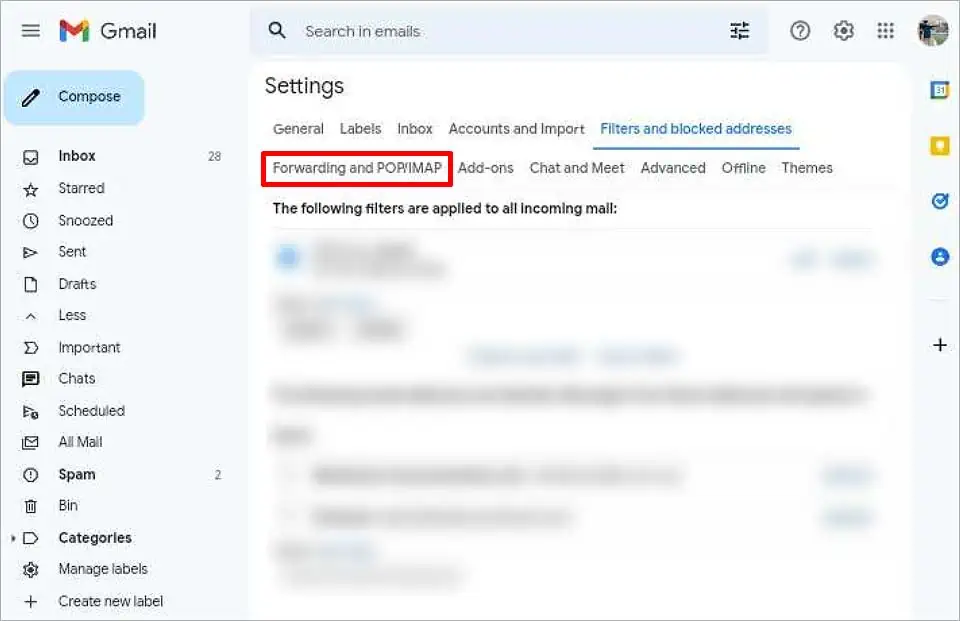 Gmail Messages Are Missing? Try these 9 Ways to Fix It 89 forwarding-tab-android