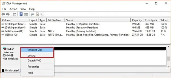 How to Install a Second SSD 15 initialize-ssd-disk-management