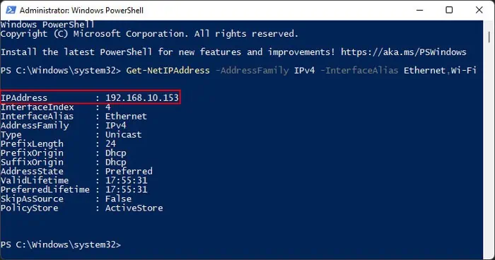 ip-address-powershell