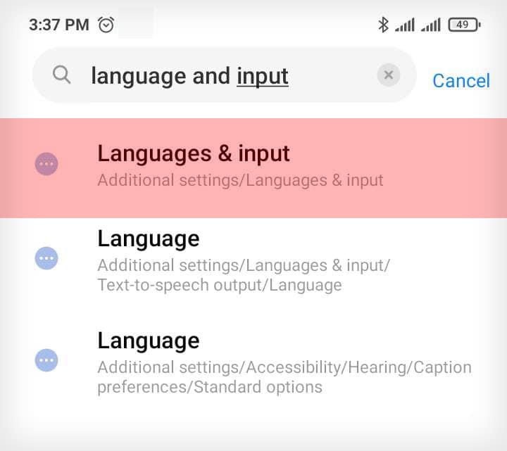 language-and-input