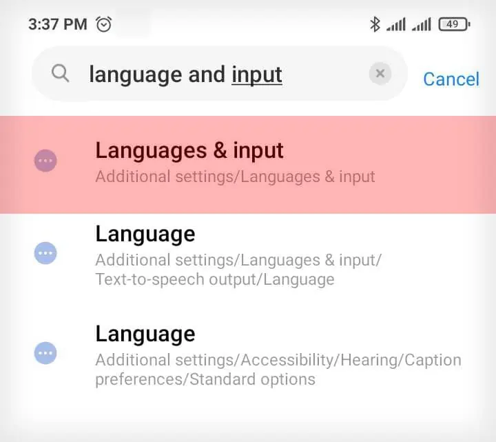 language-and-input