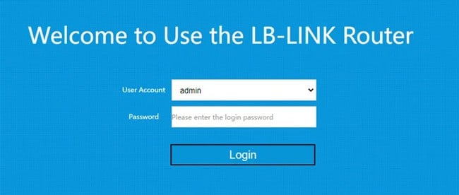 lb-link-router-login