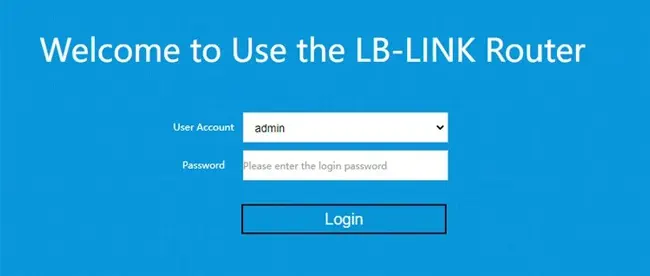 lb-link-router-login
