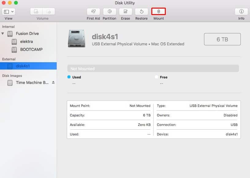 mount disks