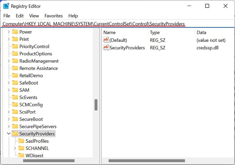 move to security providers path