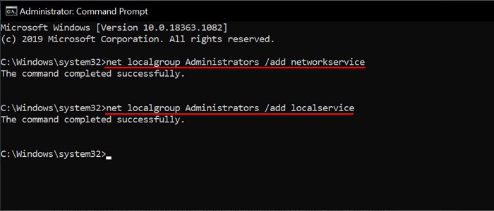 net-localgroup-administrators-add-localservice-networkservice
