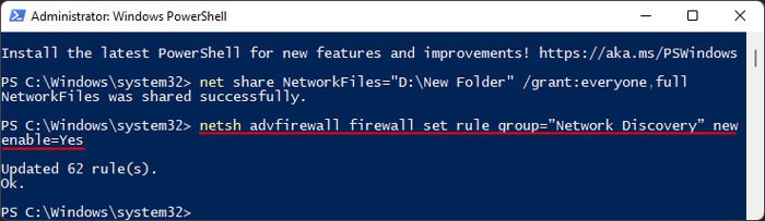 network-discovery-enable-powershell