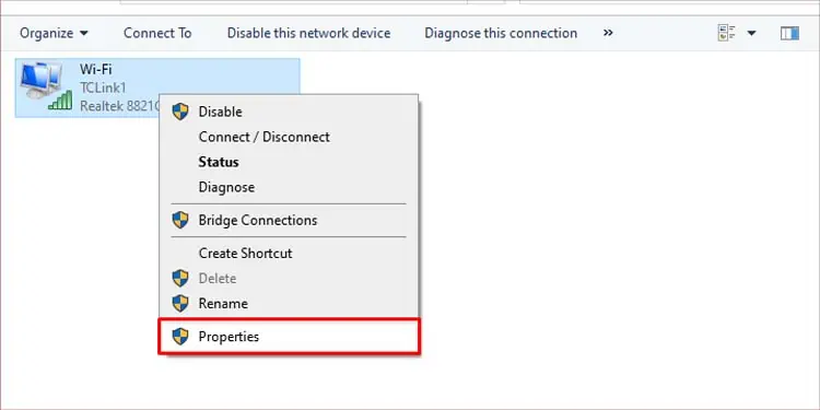network-properties