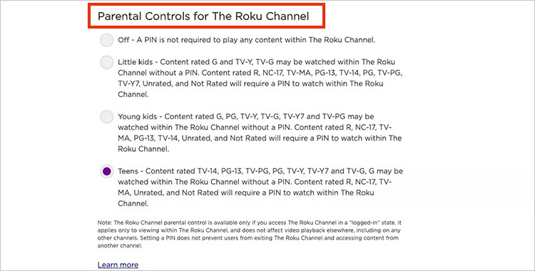 How to Use Roku Parental Controls