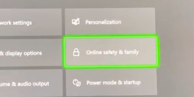 online safety menu