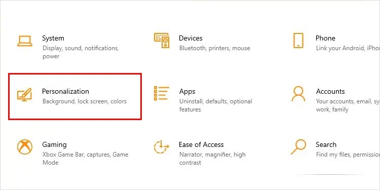 personalization-windows-10