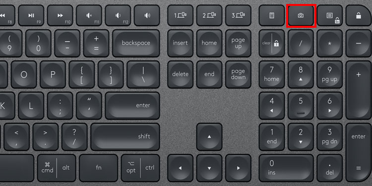 How To Screenshot On Logitech Keyboard - 75