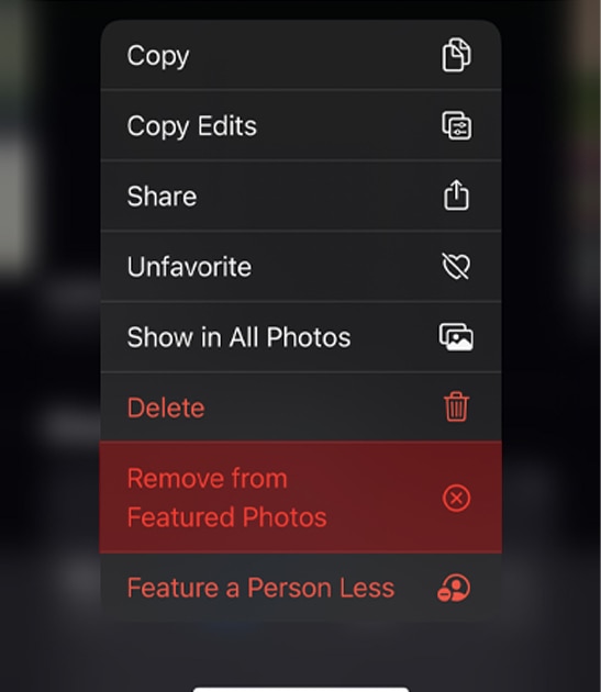 How To Change Featured Photos On IPhone - 4