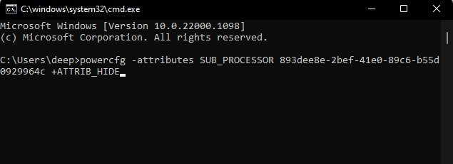 remove minimum processor state
