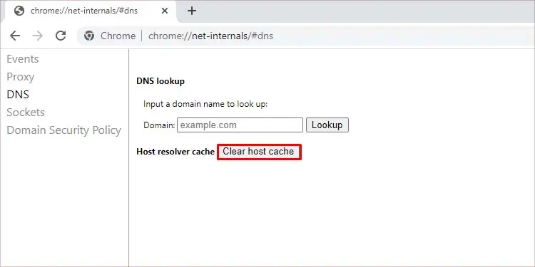 reset-chrome-dns