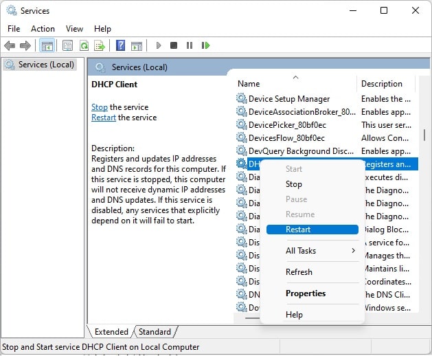 Fix  Windows Could Not Start The DHCP Client Service On Local Computer  12 Possible Ways  - 83