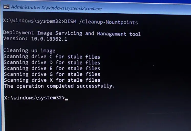 run-dism-in-windows-re
