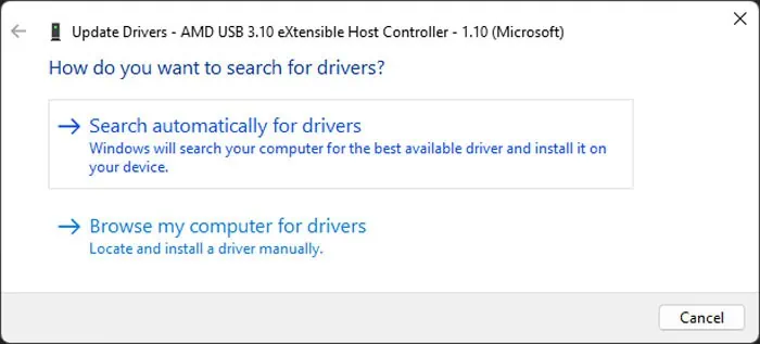 Computer Not Detecting Microphone? Try These 10 Fixes 31 search-automatically-for-drivers-2
