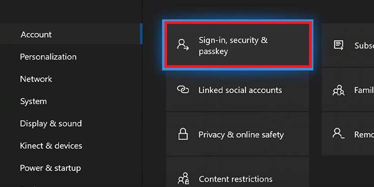 security passkey xbox