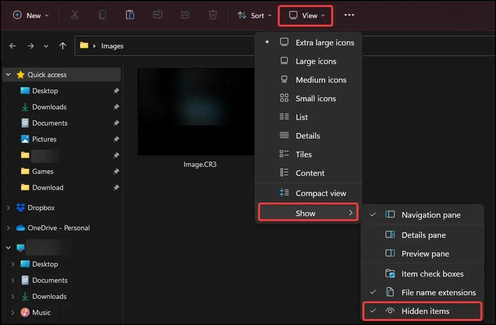 show-hidden-files