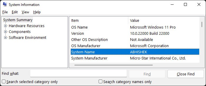 system-name-value