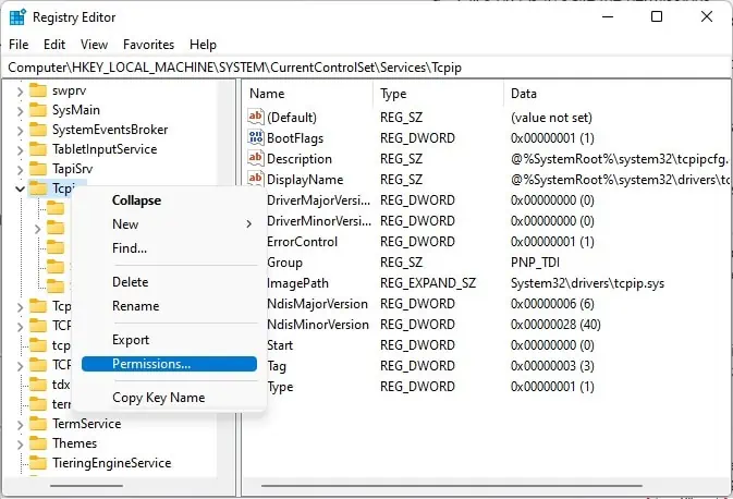 tcpip-permissions