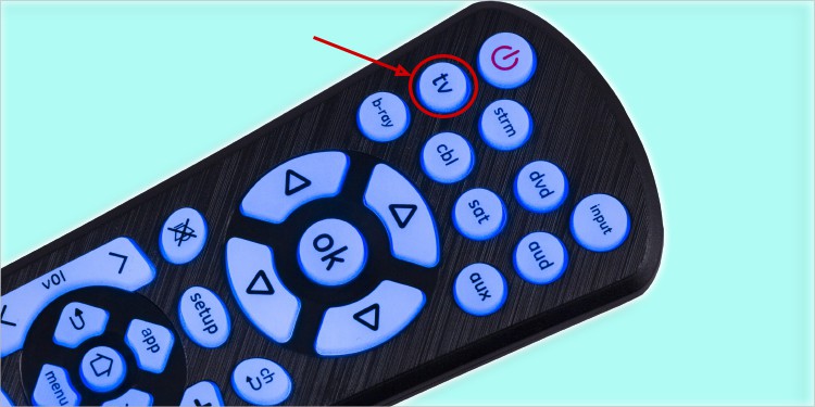 tv-button-on-universal-remote
