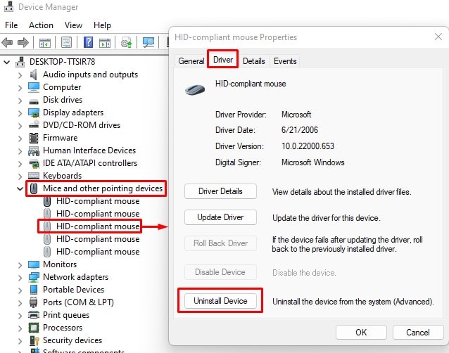 uninstall hidden devices windows scroll
