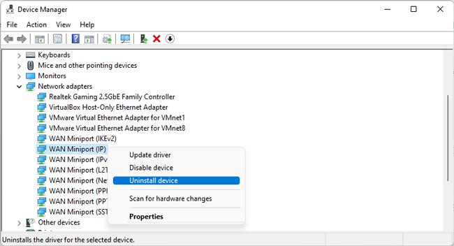Fixed  A Connection To The Remote Computer Cannot Be Established Error While Using A VPN - 4
