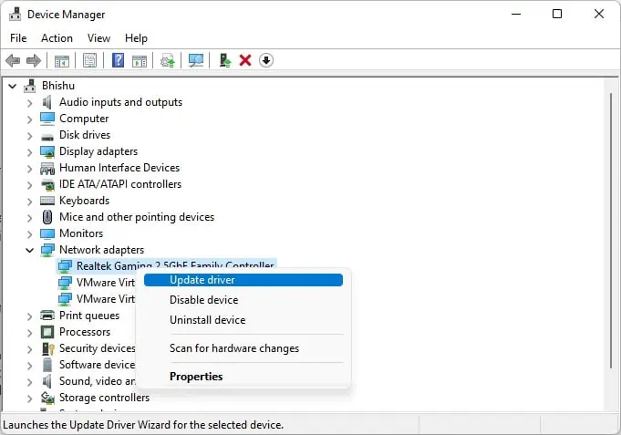 update-network-driver