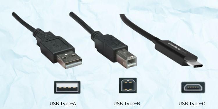 usb type a b c