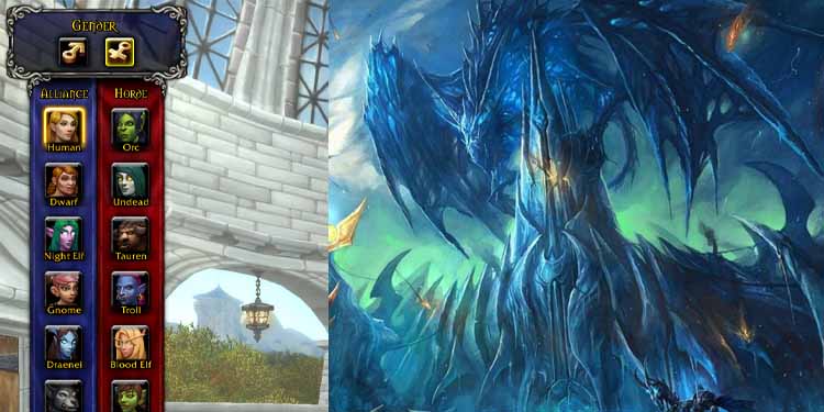 20 Best Character Customization Games 13 wow creation screen