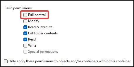 Basic-permissions
