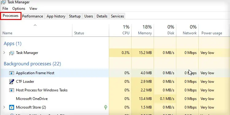 Apps Won’t Open on Windows? Here Are 6 Possible Fixes 59 Choose-the-Processes-tab.