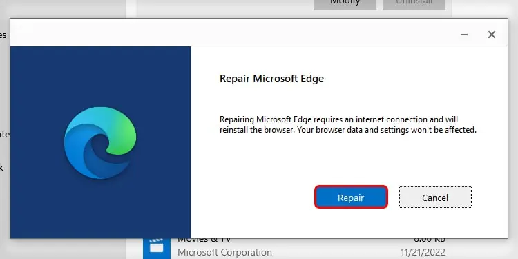 Apps Won’t Open on Windows? Here Are 6 Possible Fixes 62 Click-Repair-if-the-option-is-available.