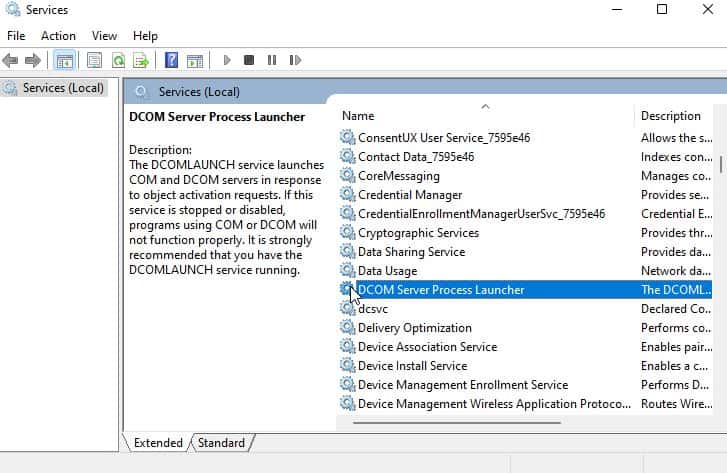 DCOM Server