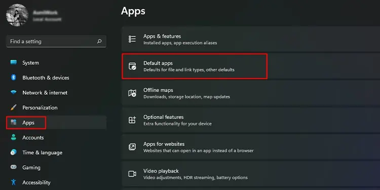 Default-Apps