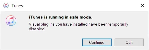 Disable-iTunes-plug-ins-with-safe-mode