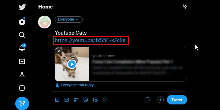 How to Embed Video on Twitter? 48 Embed-Youtube-Video-PC-Paste-URL-Twitter