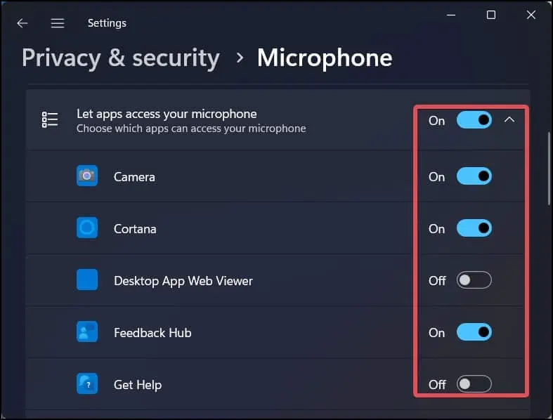 Enable-microphone-for-specific-apps-