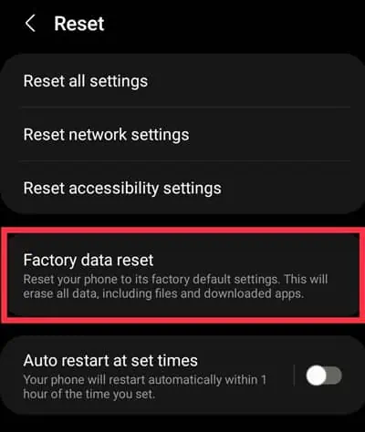 WiFi Calling Notification Keeps Popping Up? Here’s How to Fix It 36 Factory-Data-Reset