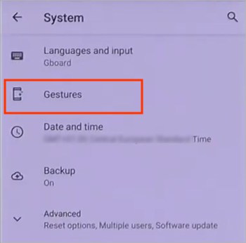 Gesture-setting-Sony-Xperia