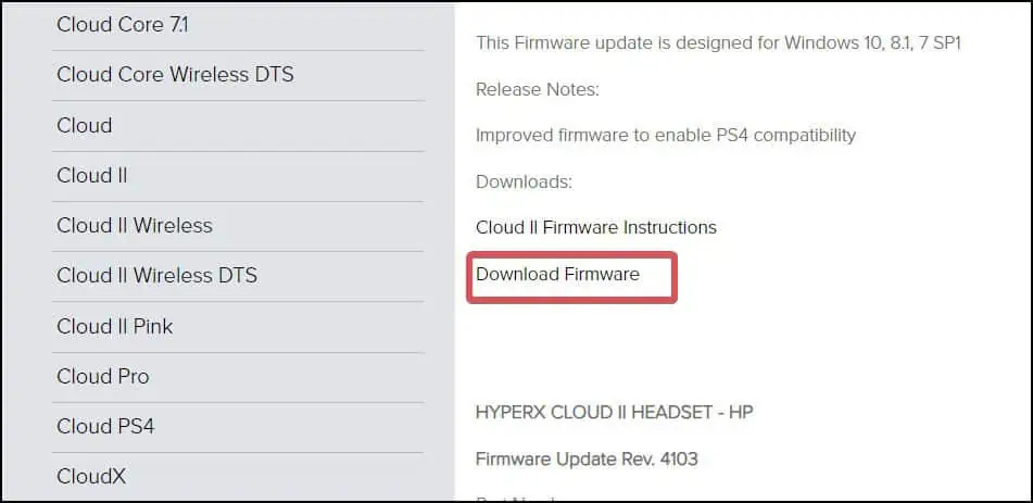 Hyperx Mic Not Working? Here’s How To Fix It 13 HyperXs-firmeware-download